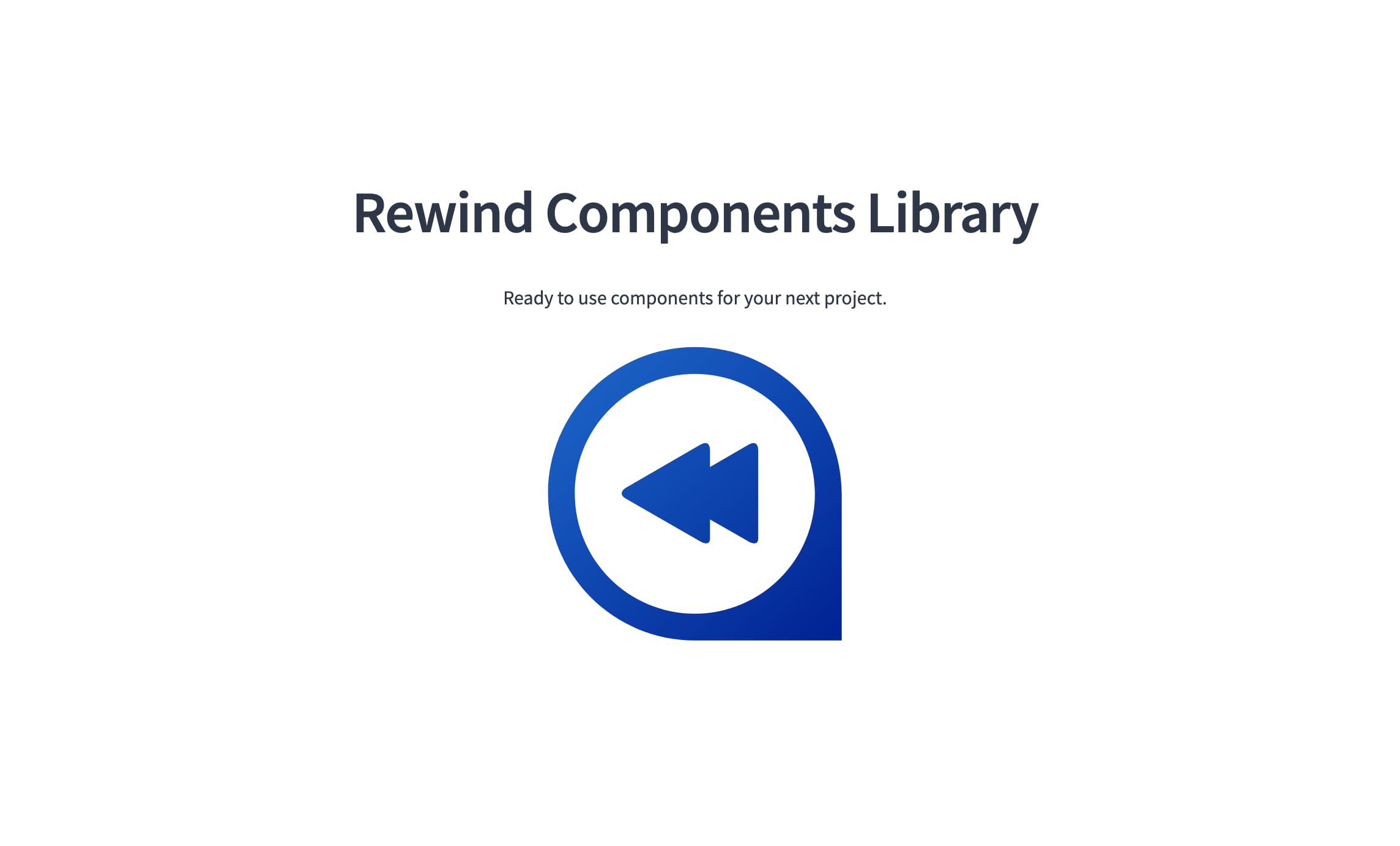 Rewind Components Library